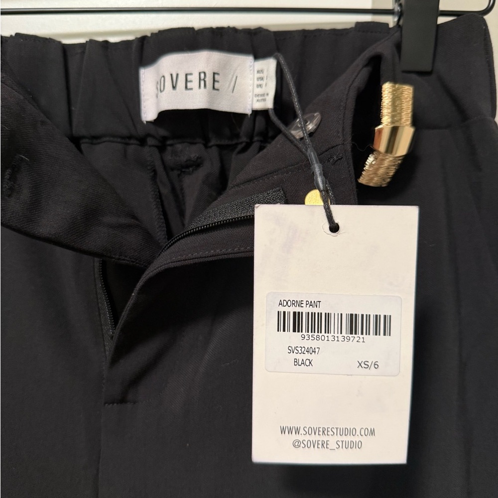 SOVERE ADORNE PANT IN BLACK - Picture 4 of 6